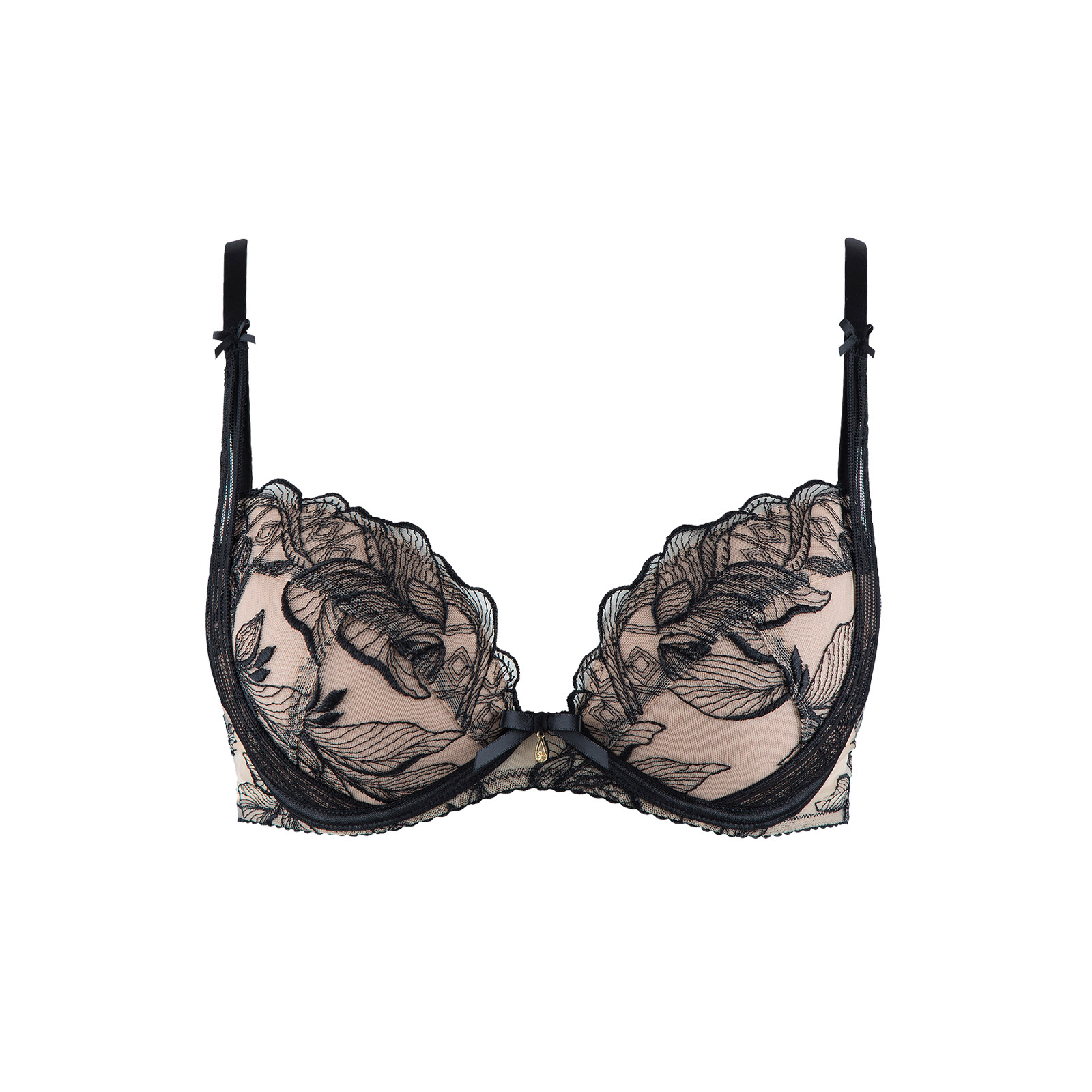 Aubade Lingerie Soutien Gorge Effet Push Up Fleur De Tattoo Beldona