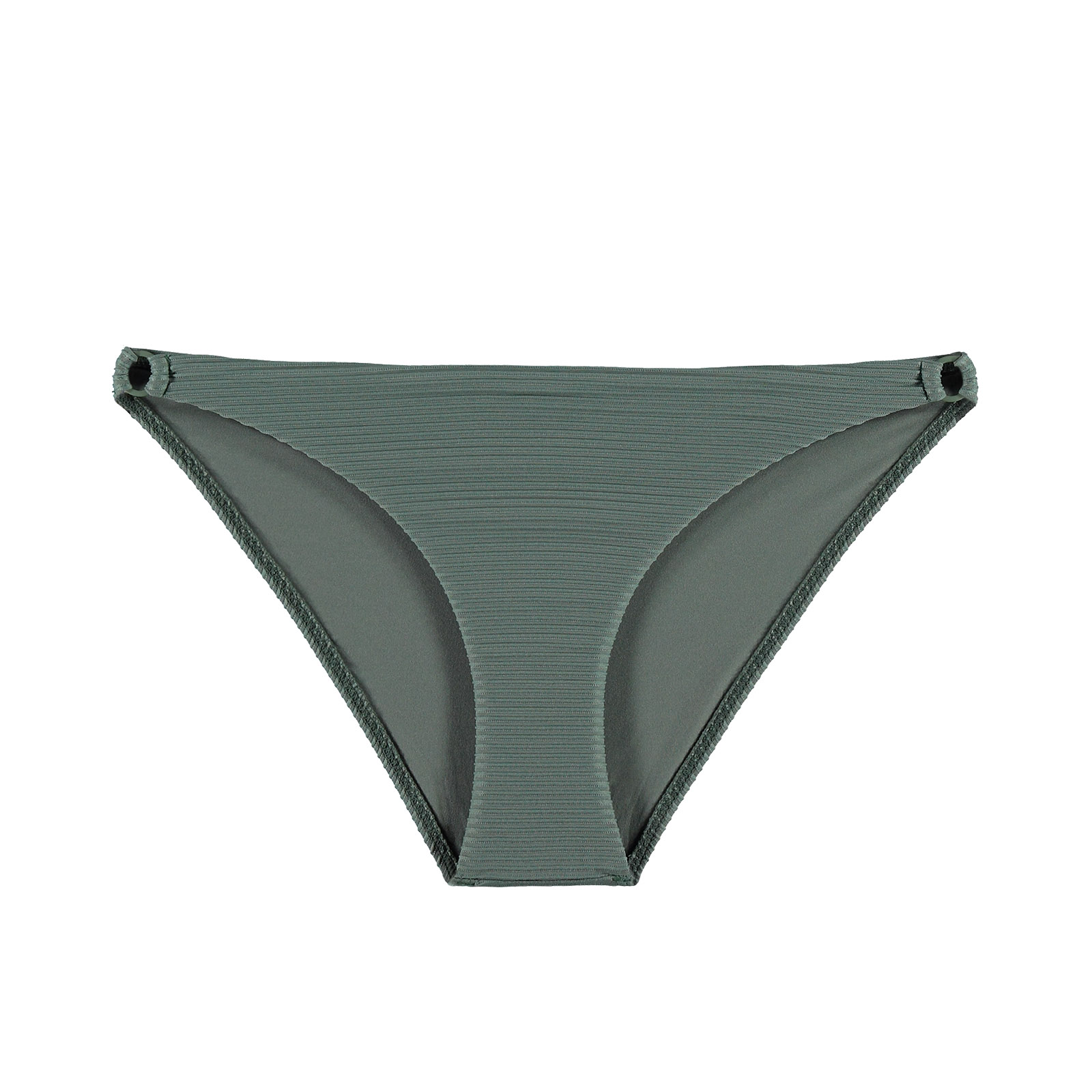 MADRAS Bikini Hipster Slip in grün