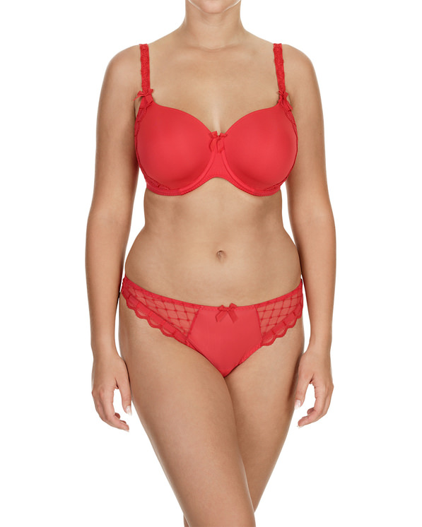 BH mit Bügel gefüttert A LA FOLIE ROT von TWIST Lingerie Beldona AG