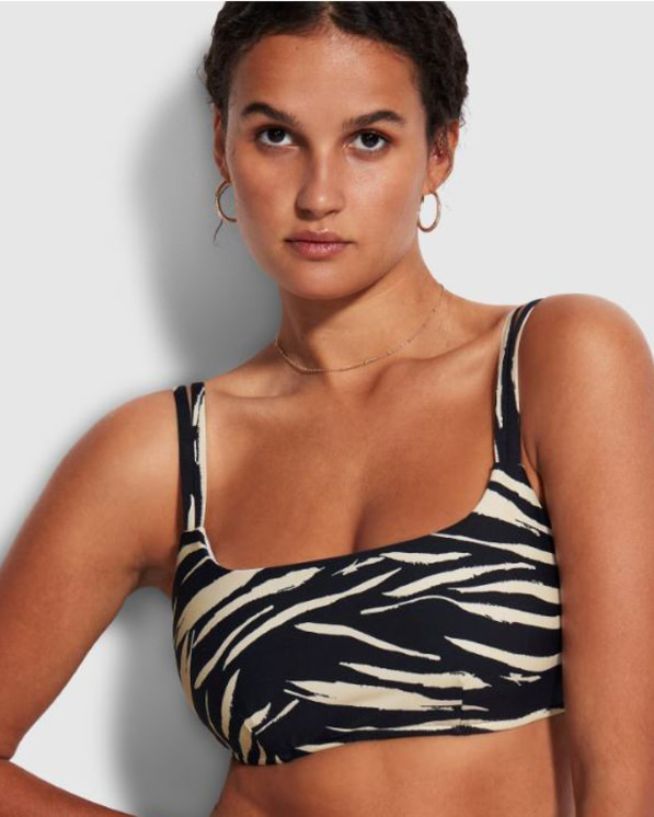 Bikini Top Ungef Ttert Skin Deep Von Seafolly Bikini Oberteile