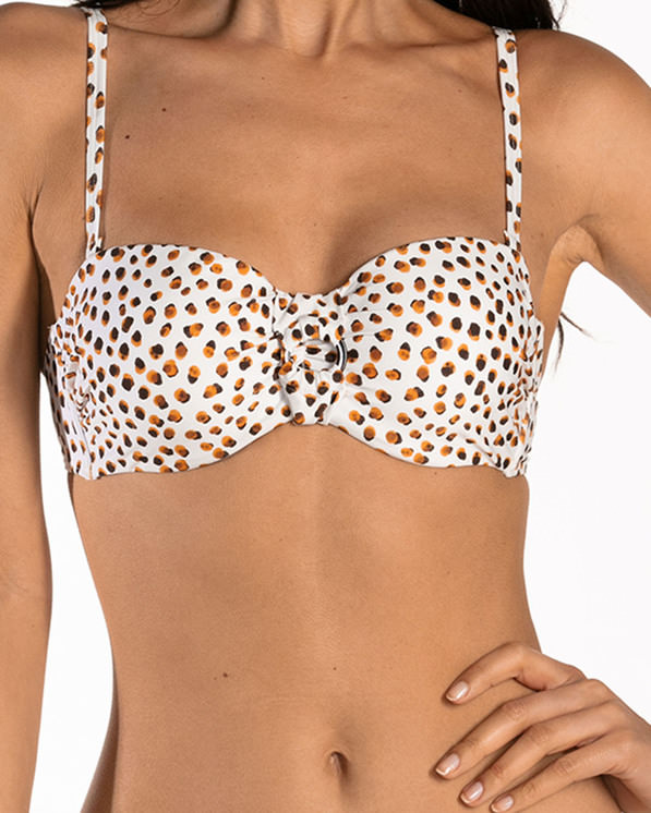 Bandeau Top Spot On Von Cyell Bikini Oberteile Beldona Ag