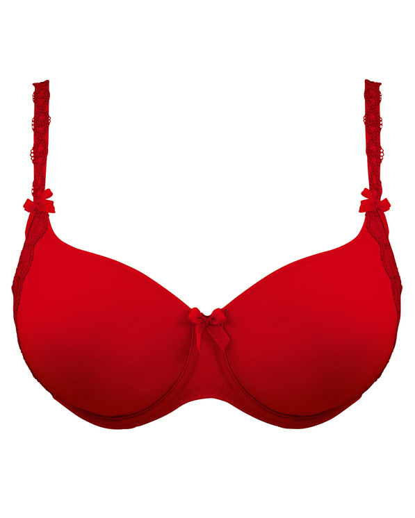 BH mit Bügel gefüttert A LA FOLIE ROT von TWIST Lingerie Beldona AG