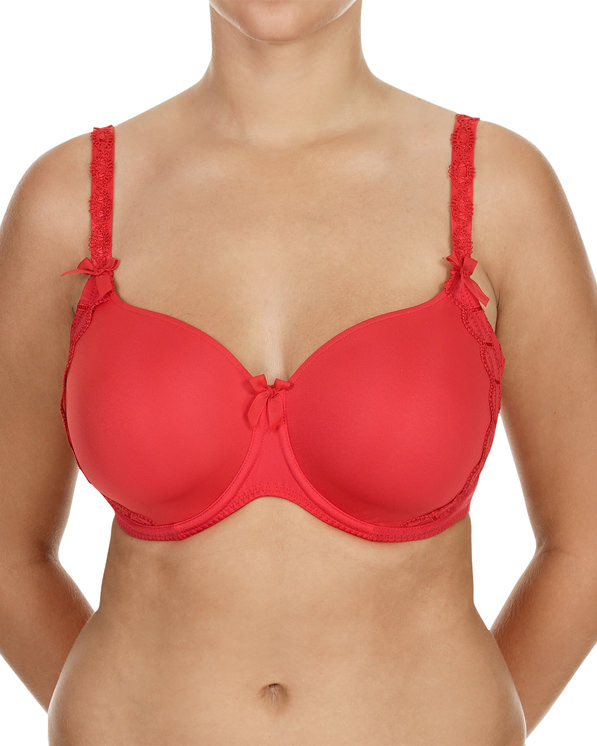 BH mit Bügel gefüttert A LA FOLIE ROT von TWIST Lingerie Beldona AG