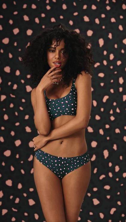 Bikini Regular Slip TROPICAL SUNSET Von ROSA FAIA Slip Beldona AG