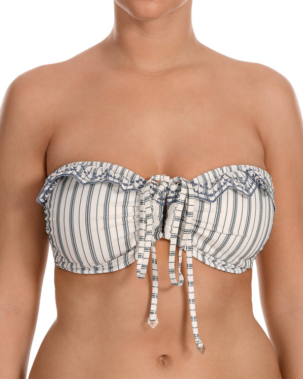 Bandeau Top Sea Stripe Von Seafolly Bikini Oberteile Beldona Ag