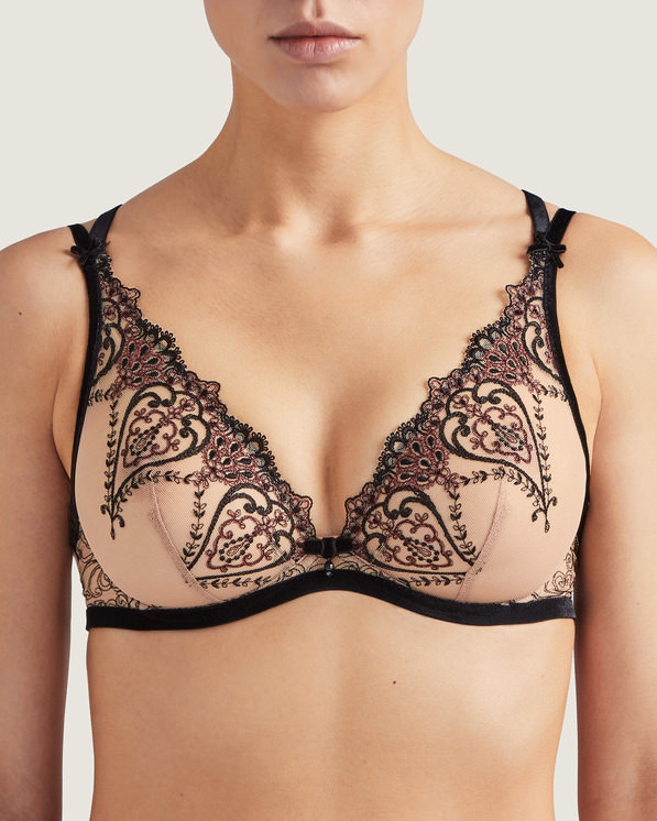 AUBADE Lingerie Soutien gorge avec armatures COEURS ENLACÉS Beldona