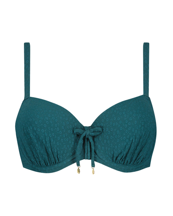 Bikini Top gefüttert FLORA TEAL von CYELL Bikini Oberteile Beldona AG