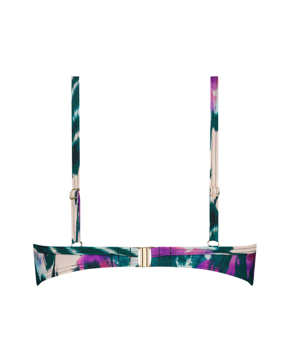 Bikini Top Ungef Ttert Ikat Teal Von Cyell Bikini Oberteile Beldona Ag