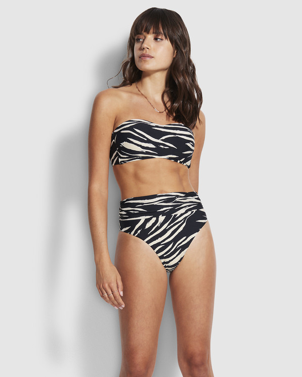 Seafolly Hauts De Bikini Top Bandeau Skin Deep Beldona