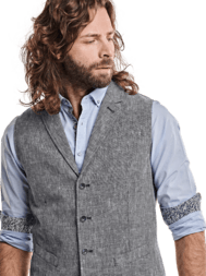 emilio adani Herren Sakkoweste in Marineblau emilio adani Herren Sakkoweste in Marineblau