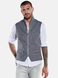 emilio adani Herren Sakkoweste in Saphirblau emilio adani Herren Sakkoweste in Saphirblau