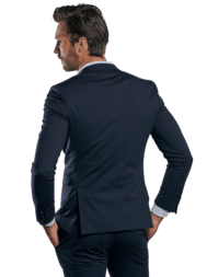 emilio adani Herren Anzugsakko slim fit in Saphirblau emilio adani Herren Anzugsakko slim fit in Saphirblau