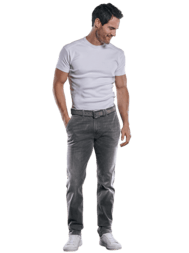 engbers Elastische Jeans im Chino Style mit sportiven Steppnähten engbers Elastische Jeans im Chino Style mit sportiven Steppnähten