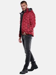 emilio adani Herren Jacke in Blutrot emilio adani Herren Jacke in Blutrot