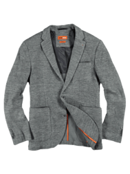 emilio adani Herren Freizeit-Sakko slim fit in Granitgrau emilio adani Herren Freizeit-Sakko slim fit in Granitgrau