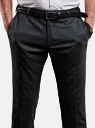 emilio adani Herren Anzughose slim fit in Anthrazit emilio adani Herren Anzughose slim fit in Anthrazit