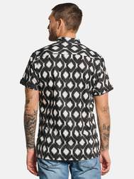 emilio adani Kurzarm-Hemd mit All-Over-Print emilio adani Kurzarm-Hemd mit All-Over-Print