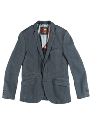 emilio adani Herren Freizeit-Sakko slim fit in Hellgrau emilio adani Herren Freizeit-Sakko slim fit in Hellgrau