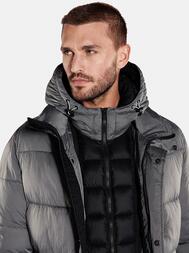 emilio adani Herren Mantel in Grau emilio adani Herren Mantel in Grau