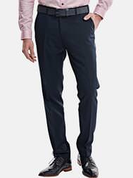 emilio adani Herren Anzughose slim fit in Saphirblau emilio adani Herren Anzughose slim fit in Saphirblau