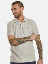 emilio adani Herren Poloshirt in Beige emilio adani Herren Poloshirt in Beige