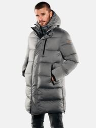 emilio adani Herren Mantel in Grau emilio adani Herren Mantel in Grau