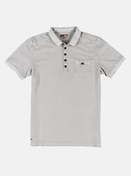emilio adani Herren Poloshirt in Silbergrau emilio adani Herren Poloshirt in Silbergrau