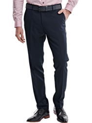 emilio adani Herren Anzughose slim fit in Saphirblau emilio adani Herren Anzughose slim fit in Saphirblau