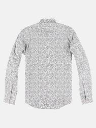 emilio adani Herren Modisches Langarmhemd mit Fancy-Allover-Print in Schwarz emilio adani Herren Modisches Langarmhemd mit Fancy-Allover-Print in Schwarz