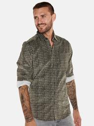 emilio adani Herren Hemd langarm in Khaki emilio adani Herren Hemd langarm in Khaki