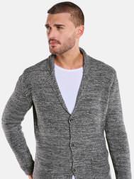 emilio adani Herren Stricksakko in Schwarz emilio adani Herren Stricksakko in Schwarz