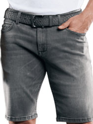 engbers High Stretch Denim Shorts mit modernen Wascheffekten engbers High Stretch Denim Shorts mit modernen Wascheffekten