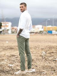 emilio adani Chino mit Tunnelzug emilio adani Chino mit Tunnelzug