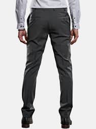 emilio adani Herren Ministruktur Anzughose slim fit in Granitgrau emilio adani Herren Ministruktur Anzughose slim fit in Granitgrau