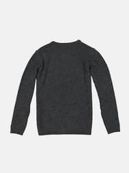 emilio adani Herren Rundhals Pullover in Anthrazit emilio adani Herren Rundhals Pullover in Anthrazit