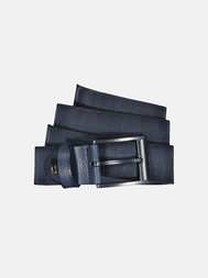 emilio adani Herren Ledergürtel in Saphirblau emilio adani Herren Ledergürtel in Saphirblau