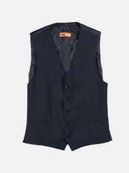 emilio adani Herren Anzug-Weste in Saphirblau emilio adani Herren Anzug-Weste in Saphirblau