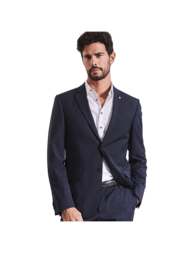 emilio adani Herren Anzugsakko slim fit in Saphirblau emilio adani Herren Anzugsakko slim fit in Saphirblau