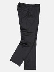 emilio adani Herren Anzug-Hose dezent kariert in Schwarz emilio adani Herren Anzug-Hose dezent kariert in Schwarz