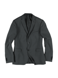 emilio adani Herren Anzugsakko slim fit in Stahlgrau emilio adani Herren Anzugsakko slim fit in Stahlgrau