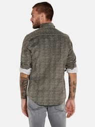 emilio adani Herren Hemd langarm in Khaki emilio adani Herren Hemd langarm in Khaki
