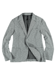emilio adani Herren Freizeit-Sakko slim fit in Silbergrau emilio adani Herren Freizeit-Sakko slim fit in Silbergrau