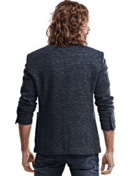 emilio adani Herren Freizeit-Sakko slim fit in Marineblau emilio adani Herren Freizeit-Sakko slim fit in Marineblau