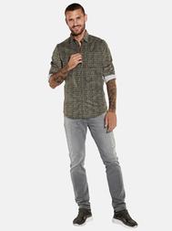 emilio adani Herren Hemd langarm in Khaki emilio adani Herren Hemd langarm in Khaki