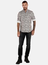 emilio adani Herren Hemd langarm in Beige emilio adani Herren Hemd langarm in Beige
