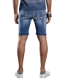 emilio adani Stretch Bermuda im Used-Look emilio adani Stretch Bermuda im Used-Look
