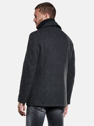 emilio adani Herren Jacke in Anthrazit emilio adani Herren Jacke in Anthrazit