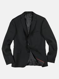 emilio adani Herren Hochwertiges Anzugsakko in Schwarz emilio adani Herren Hochwertiges Anzugsakko in Schwarz