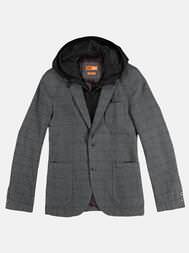 emilio adani Herren Freizeit-Sakko slim fit in Anthrazit emilio adani Herren Freizeit-Sakko slim fit in Anthrazit