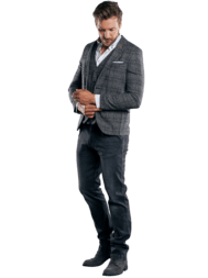 emilio adani Modisch kariertes Sakko Slim Fit emilio adani Modisch kariertes Sakko Slim Fit